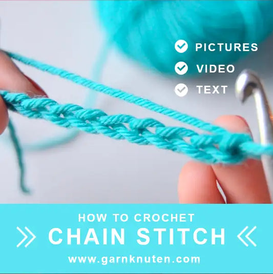 how to crochet chain stitch