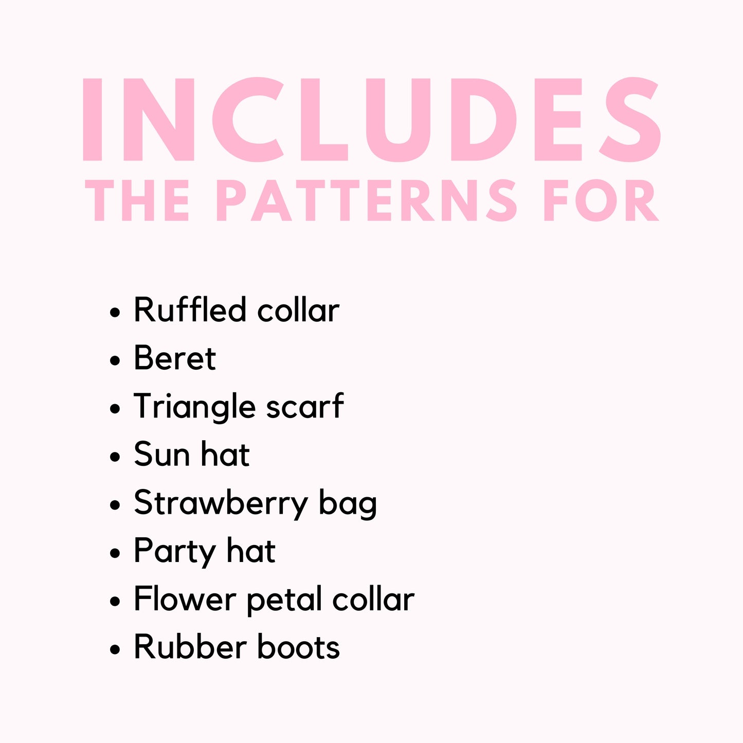 Crochet bird bag accessories