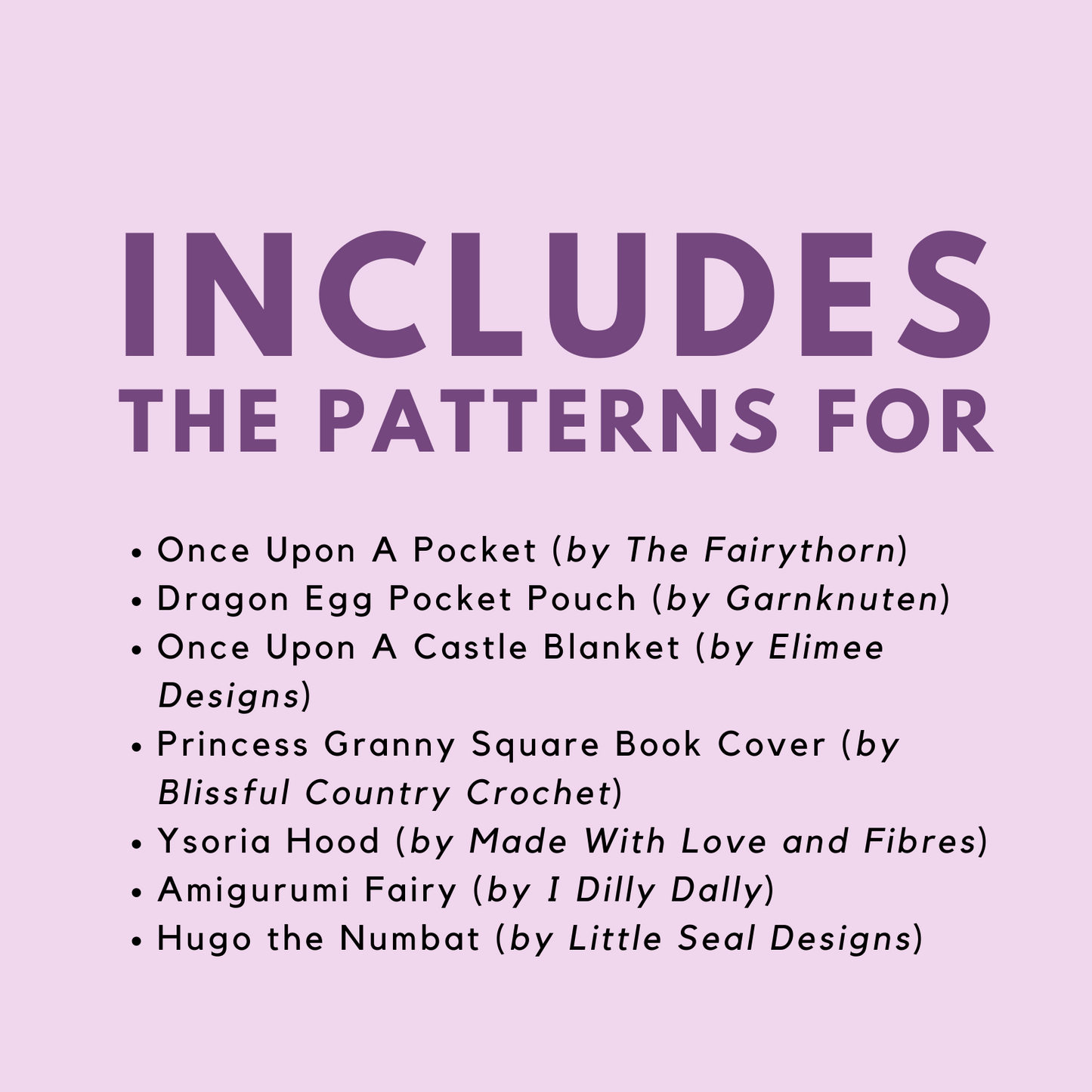 PATTERN BUNDLE | Once Upon A MAL