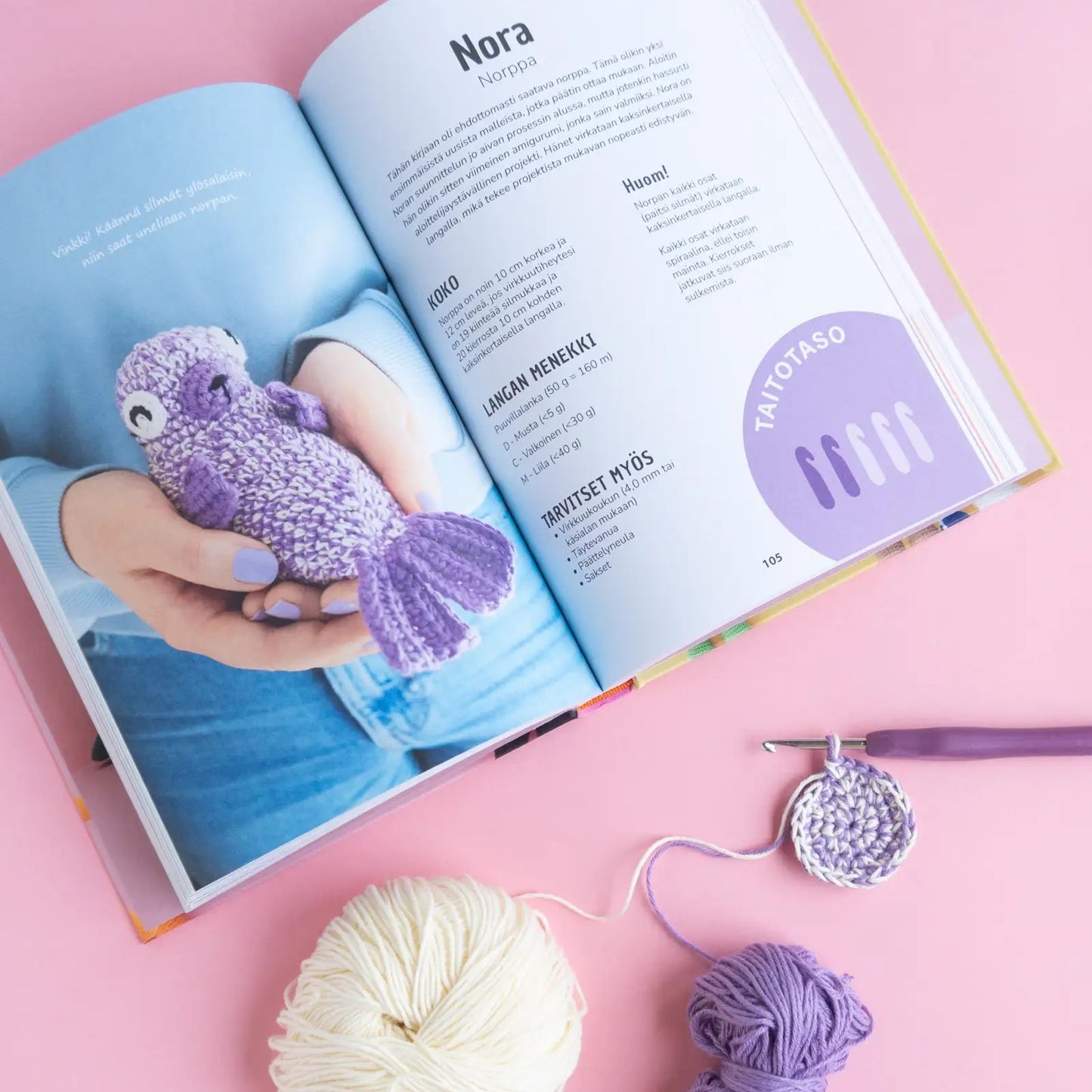 Pohjolan Eläimet - Modernit Amigurumit | Virkkausohjekirja