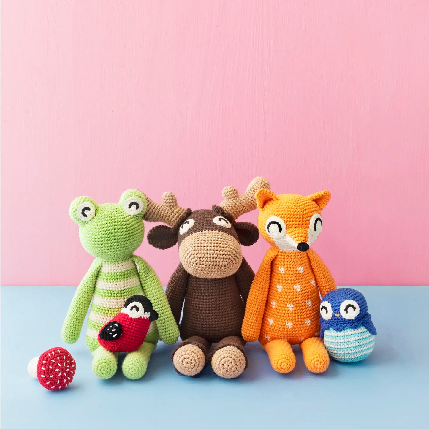 Pohjolan Eläimet - Modernit Amigurumit | Virkkausohjekirja