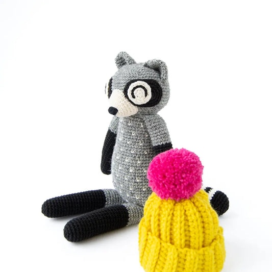 Runar the raccoon | Crochet amigurumi PDF pattern