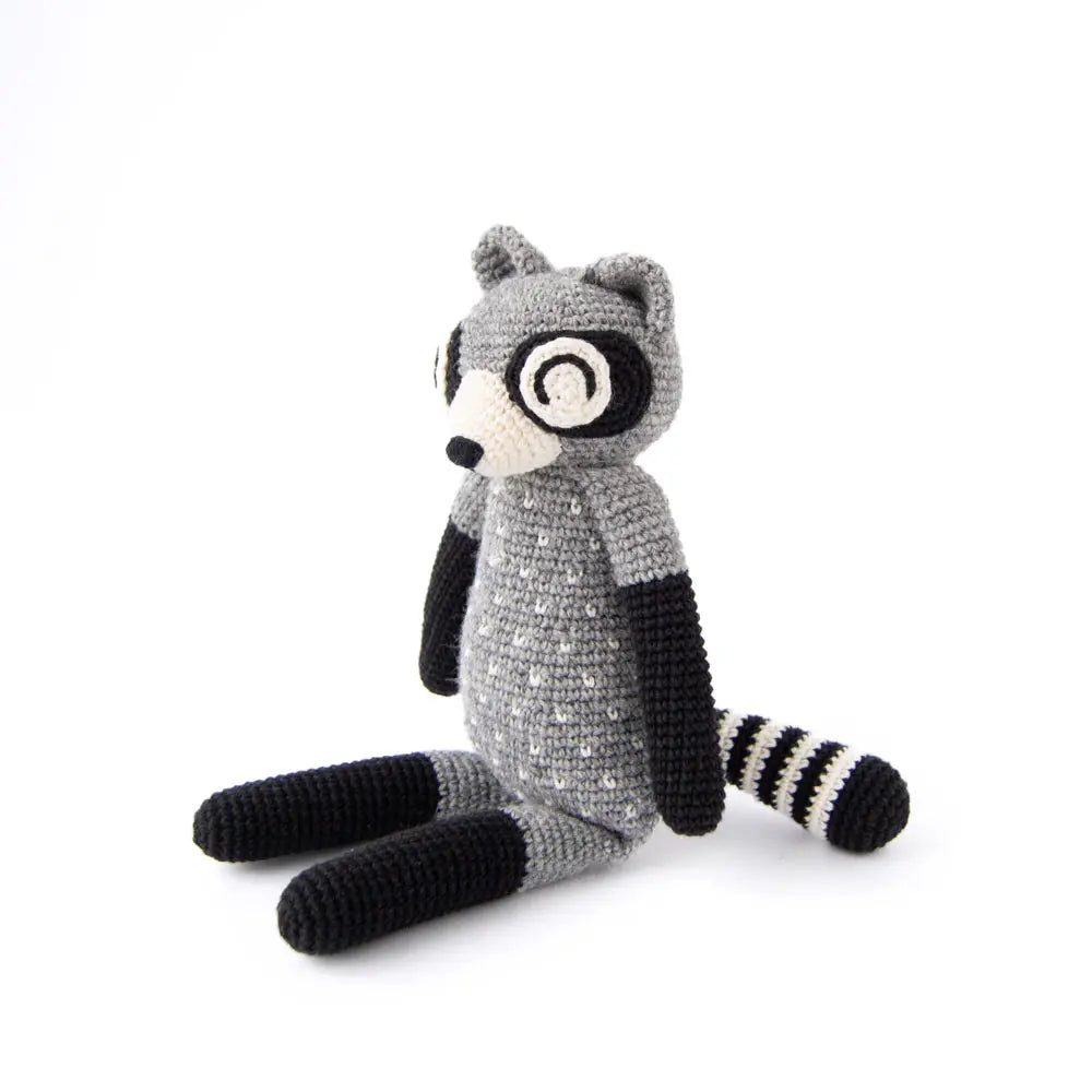 Runar the raccoon | Crochet amigurumi PDF pattern