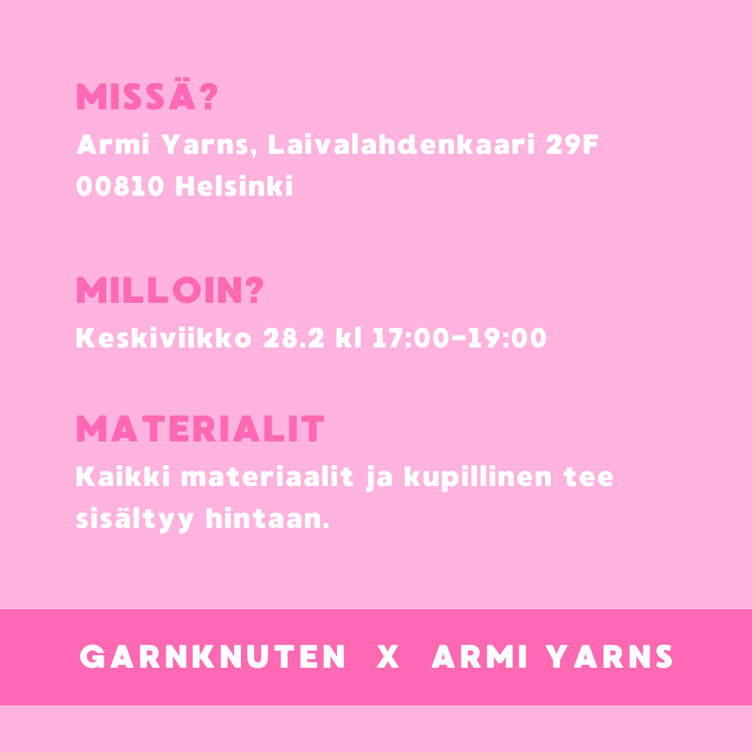 WORKSHOP | Virkatut amigurumi lelut (28/2 Helsinki)