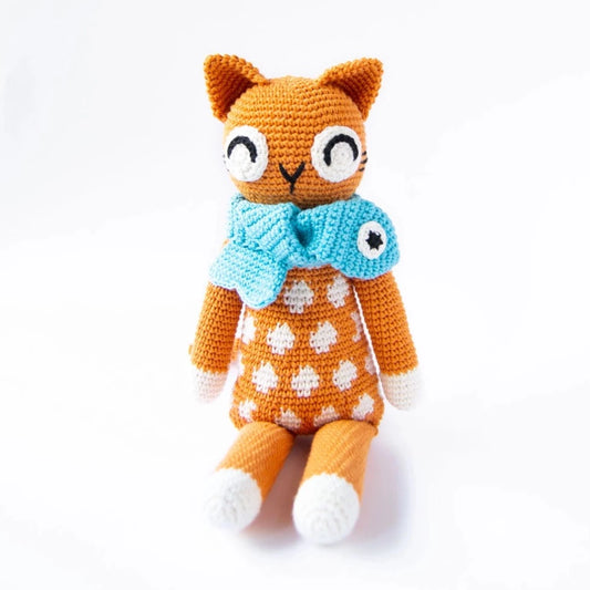 Luna the cat | crochet amigurumi PDF pattern