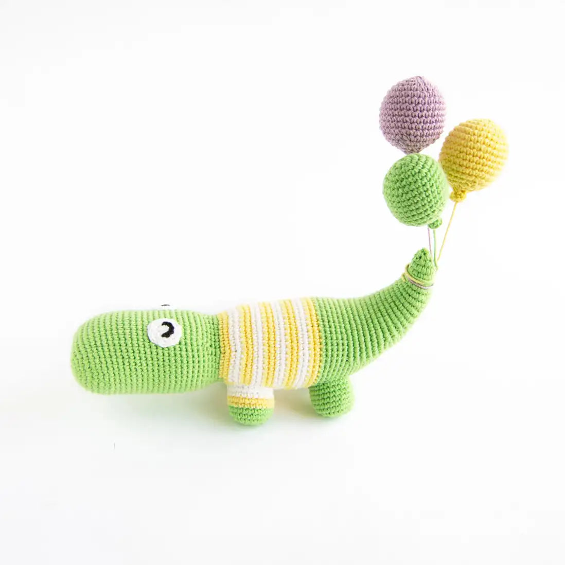 Kevin the crocodile | Crochet amigurumi PDF pattern