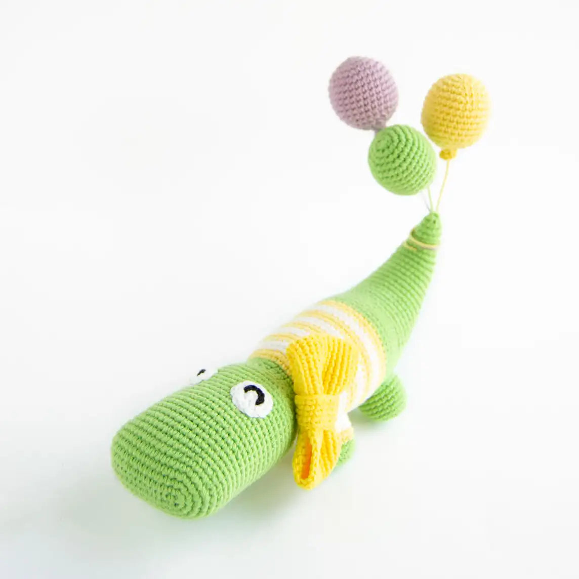 Kevin the crocodile | Crochet amigurumi PDF pattern