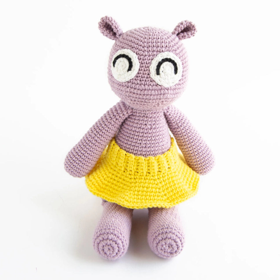 Birthday bundle (hippo, crocodile, snail) | crochet amigurumi PDF pattern