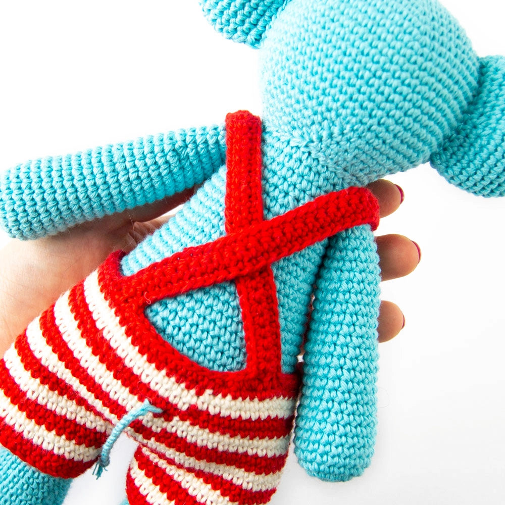 Ellie the elephant | crochet amigurumi PDF pattern