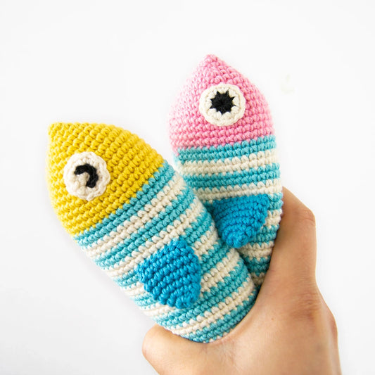 Steve the fish | Crochet amigurumi PDF pattern