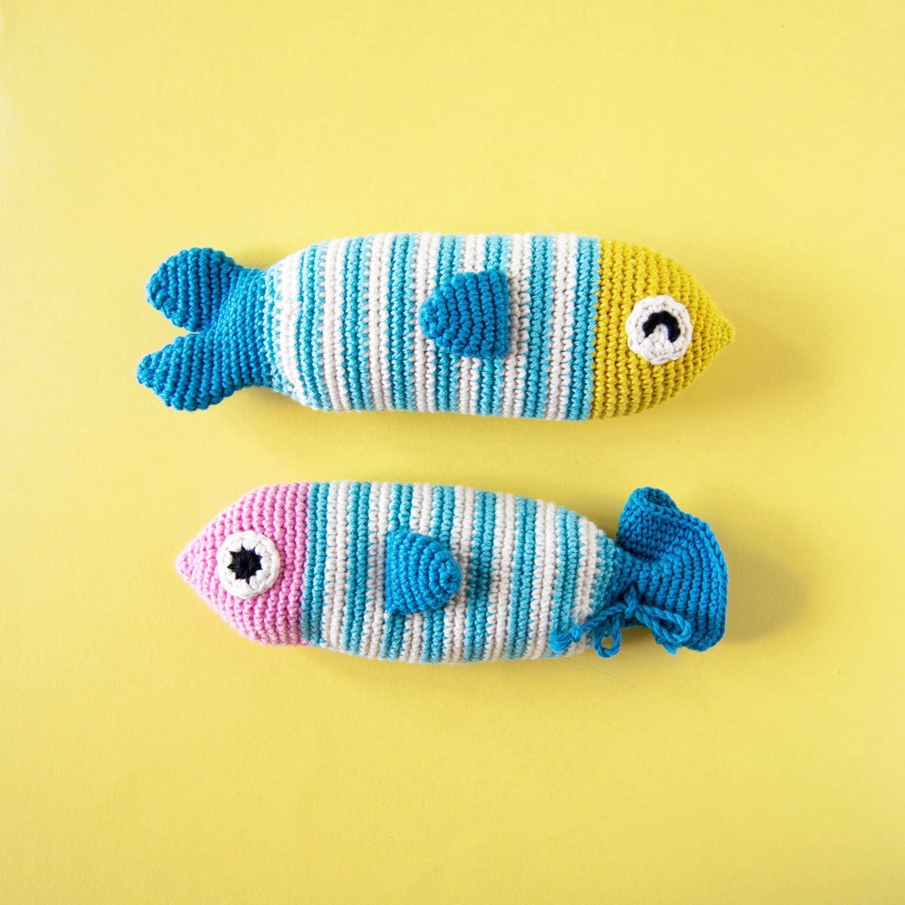 Steve the fish | crochet amigurumi PDF pattern