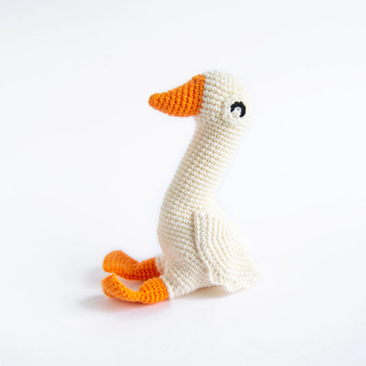 Gerda the goose | Crochet amigurumi PDF pattern
