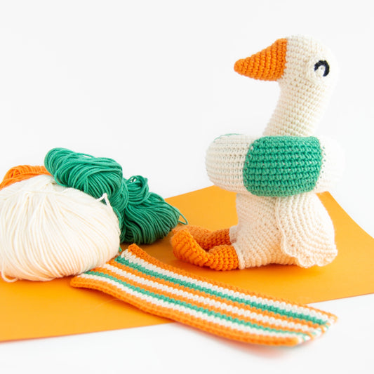 Gerda the goose | Crochet amigurumi PDF pattern