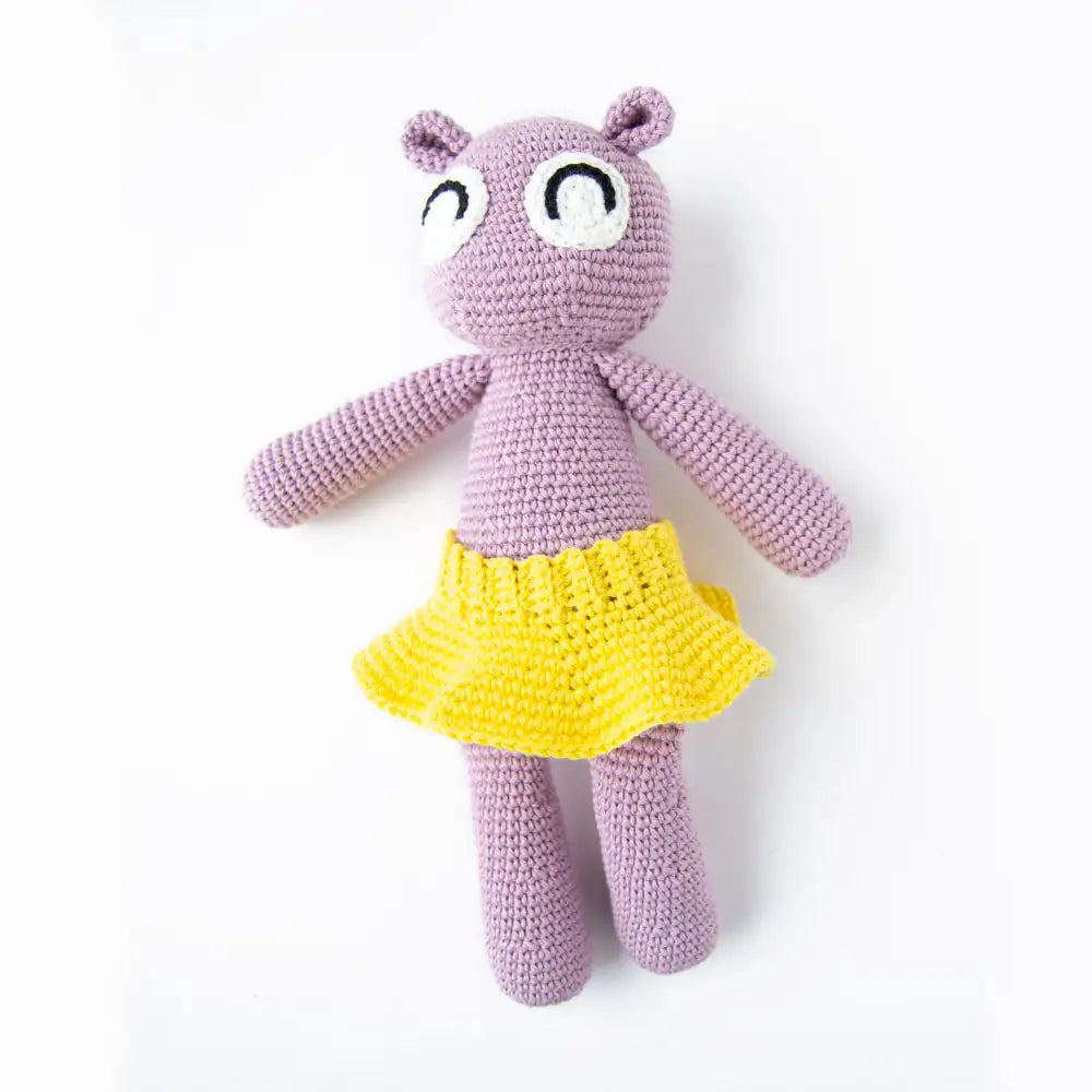 Hilda the hippo | Crochet amigurumi PDF pattern