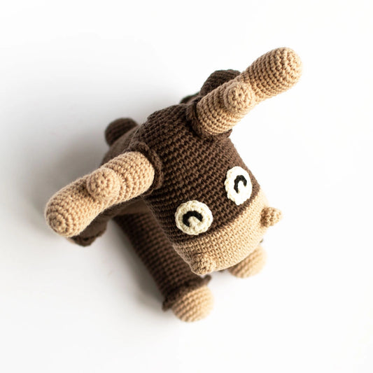Ralf the moose | Crochet amigurumi PDF pattern