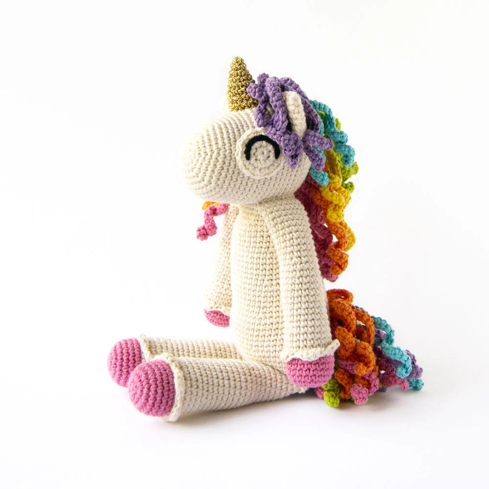 Ebba the unicorn | crochet amigurumi PDF pattern