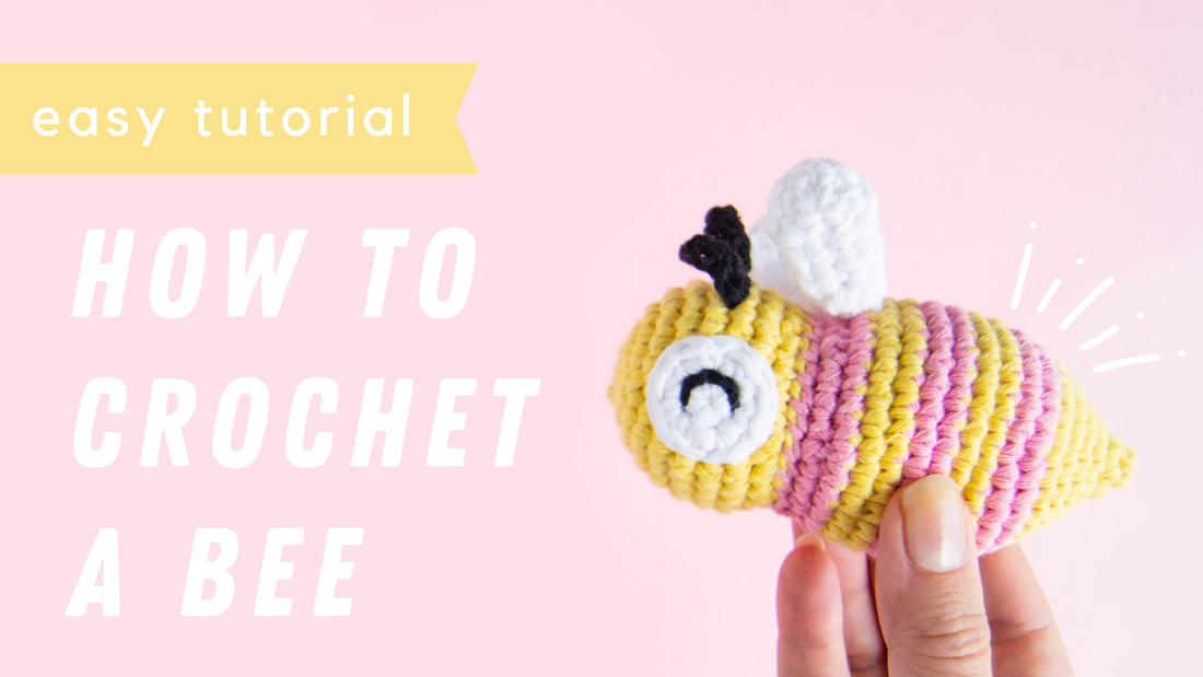 crochet toy bee amigurumi free pattern