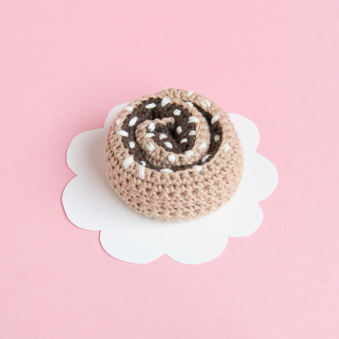 crochet cinnamon bun free pattern