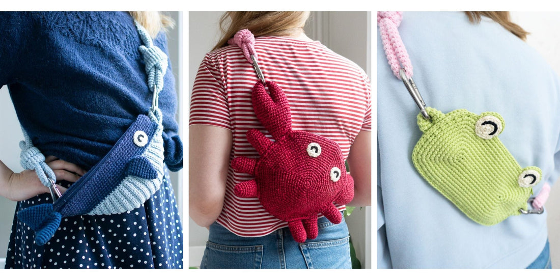Fun crochet animal bag ideas for kids
