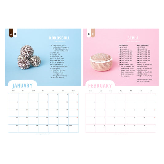 Amigurumi Calendar 2026 (pre-order)