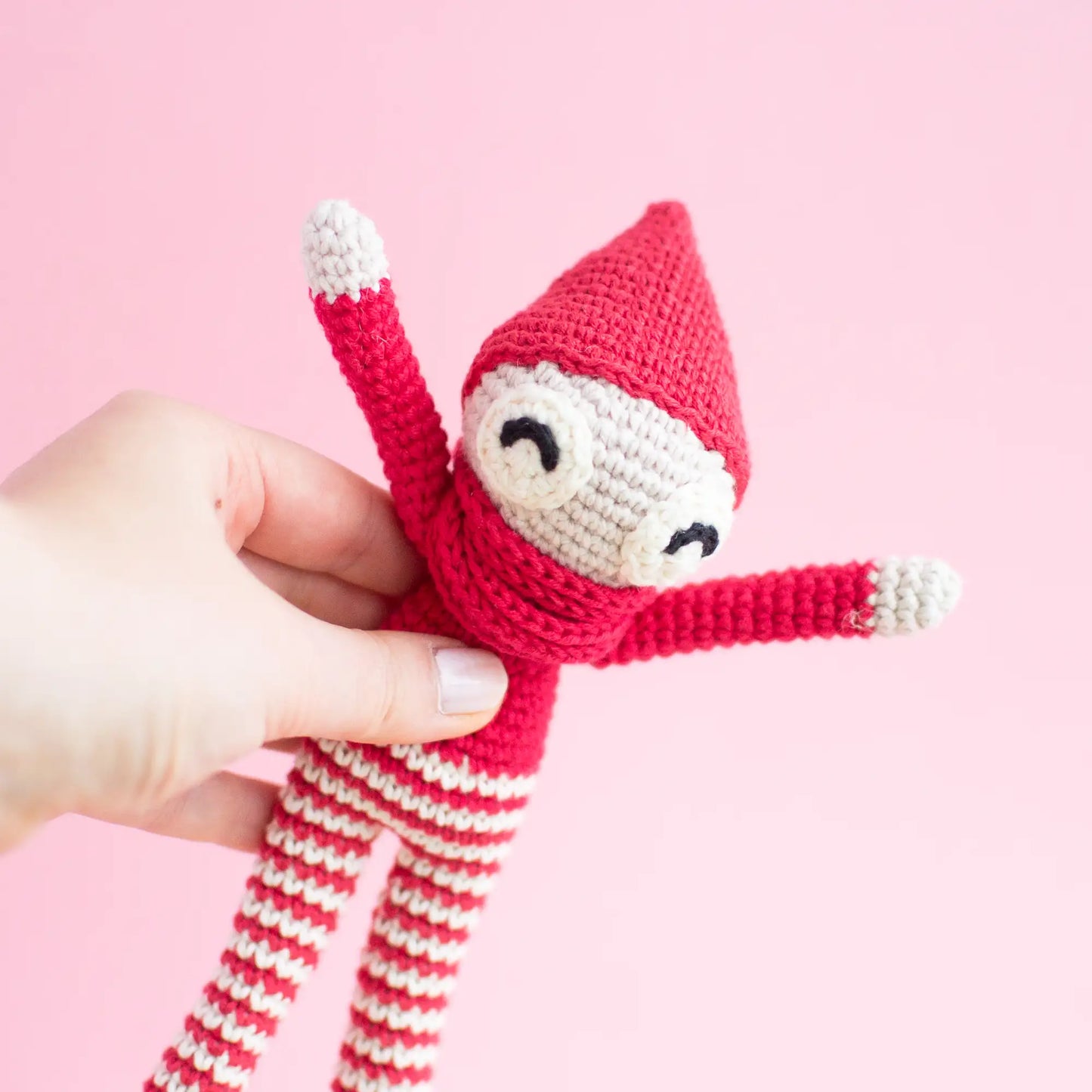 #012 Scott in a pot | Crochet amigurumi elf PDF pattern