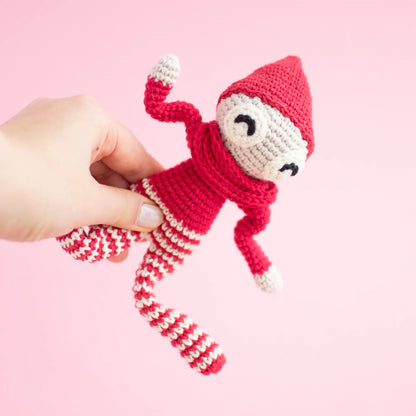 #012 Scott in a pot | Crochet amigurumi elf PDF pattern