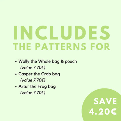 CROCHET ANIMAL BAG BUNDLE