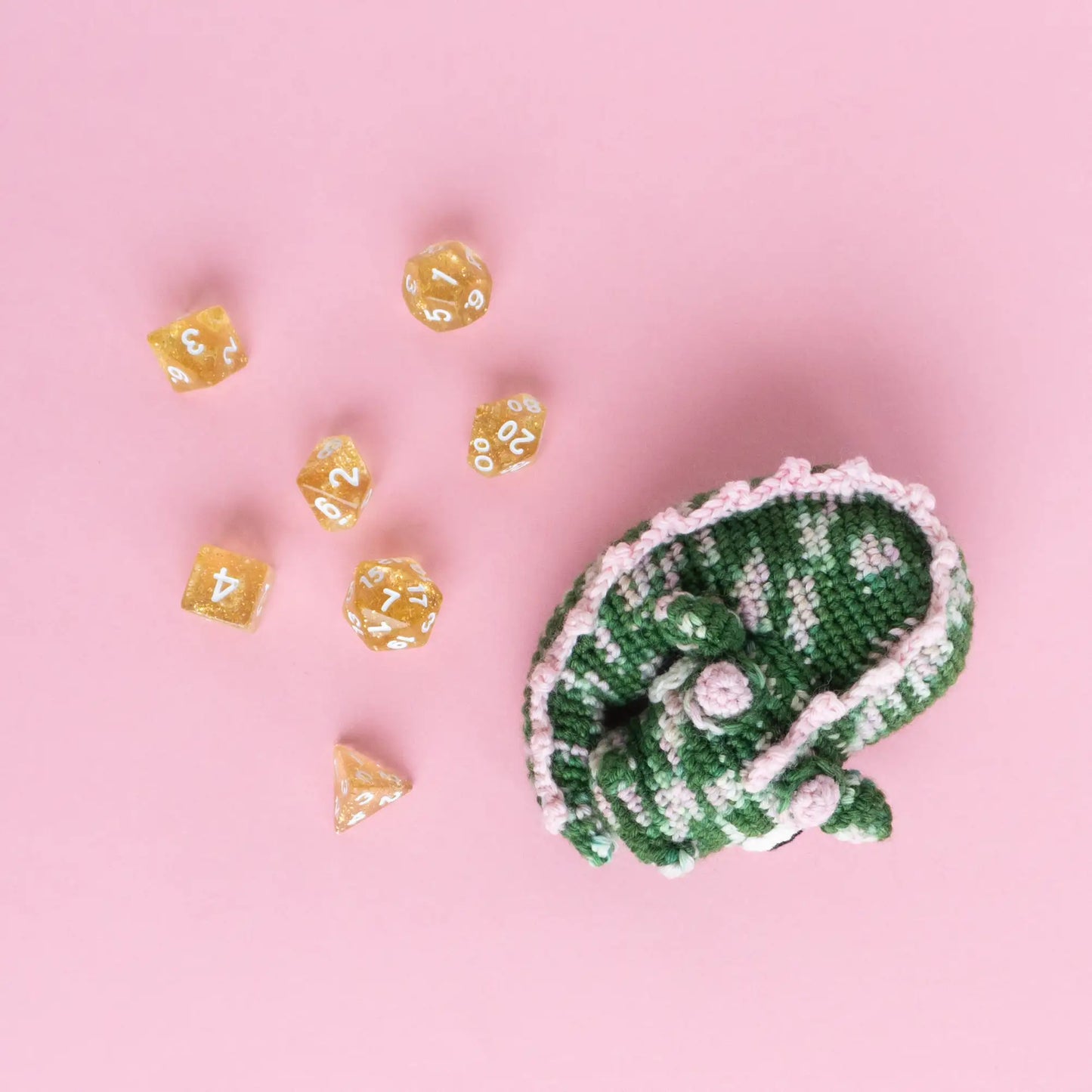 #016 Baby Emerald the Dragon | Crochet amigurumi PDF pattern