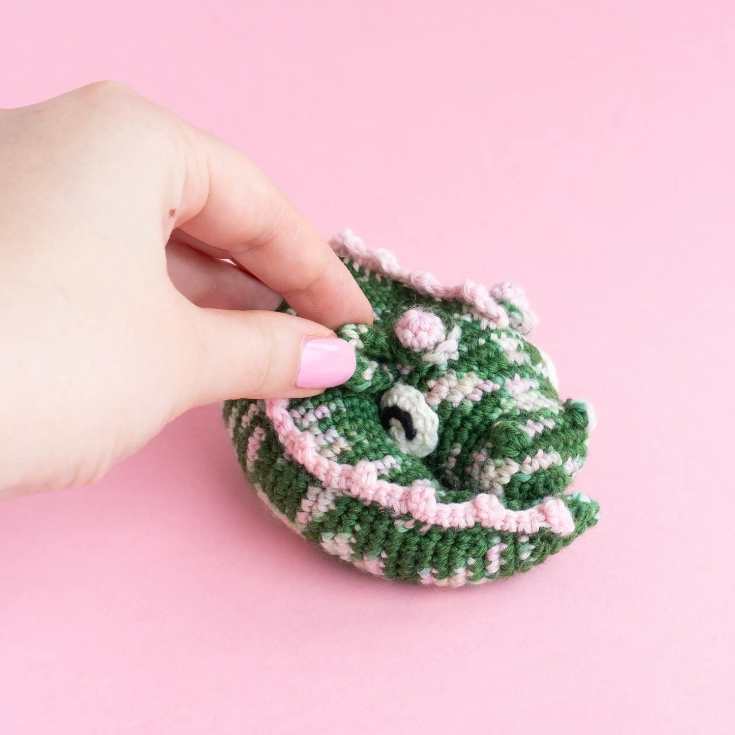 #016 Baby Emerald the Dragon | Crochet amigurumi PDF pattern