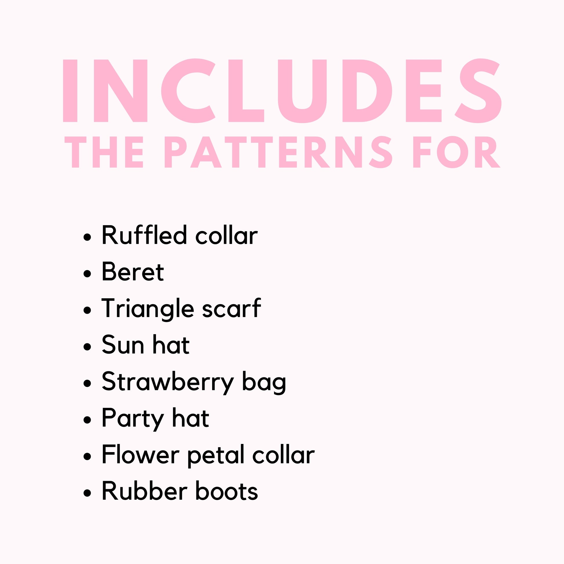 Crochet bird bag accessories