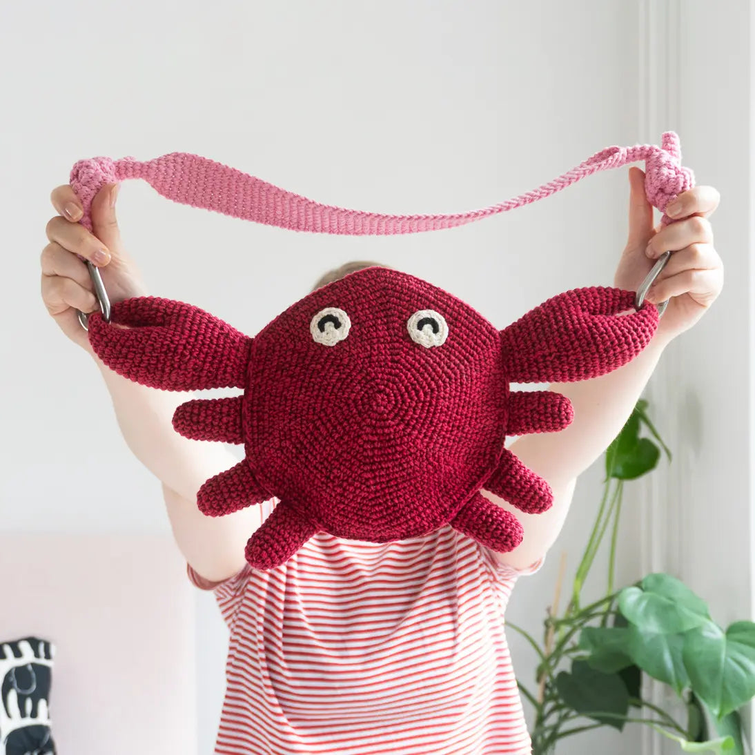 Casper the Crab bag | Crochet PDF pattern