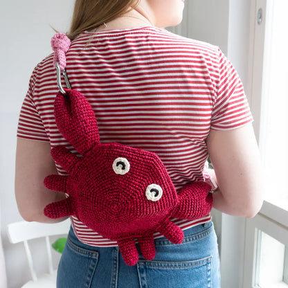 Casper the Crab bag | Crochet PDF pattern