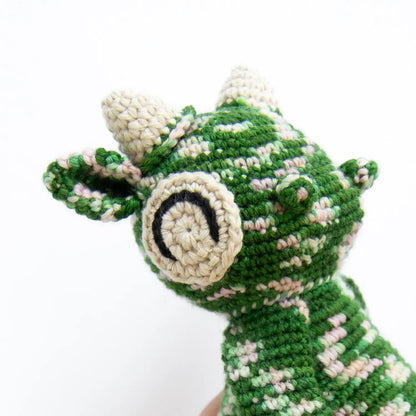 #003 Emerald the Dragon | Crochet amigurumi PDF pattern