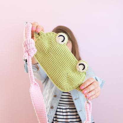 Artur the Frog bag | Crochet PDF pattern