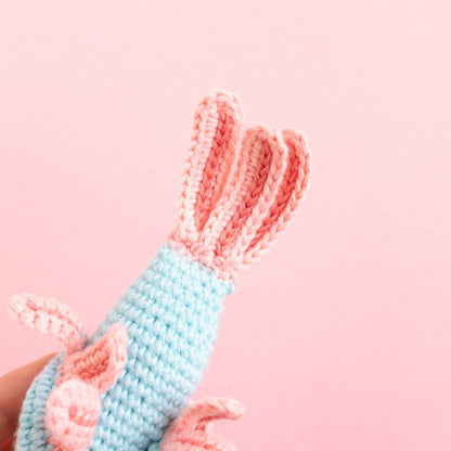 Crochet hummingbird Christmas tree decoration amigurumi