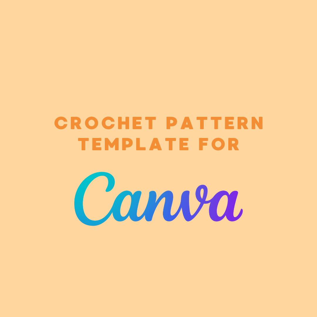 3 Crochet Pattern Template Pack