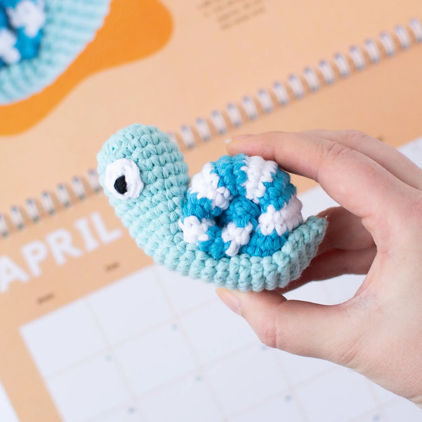 Sigge the Snail | Crochet amigurumi PDF pattern