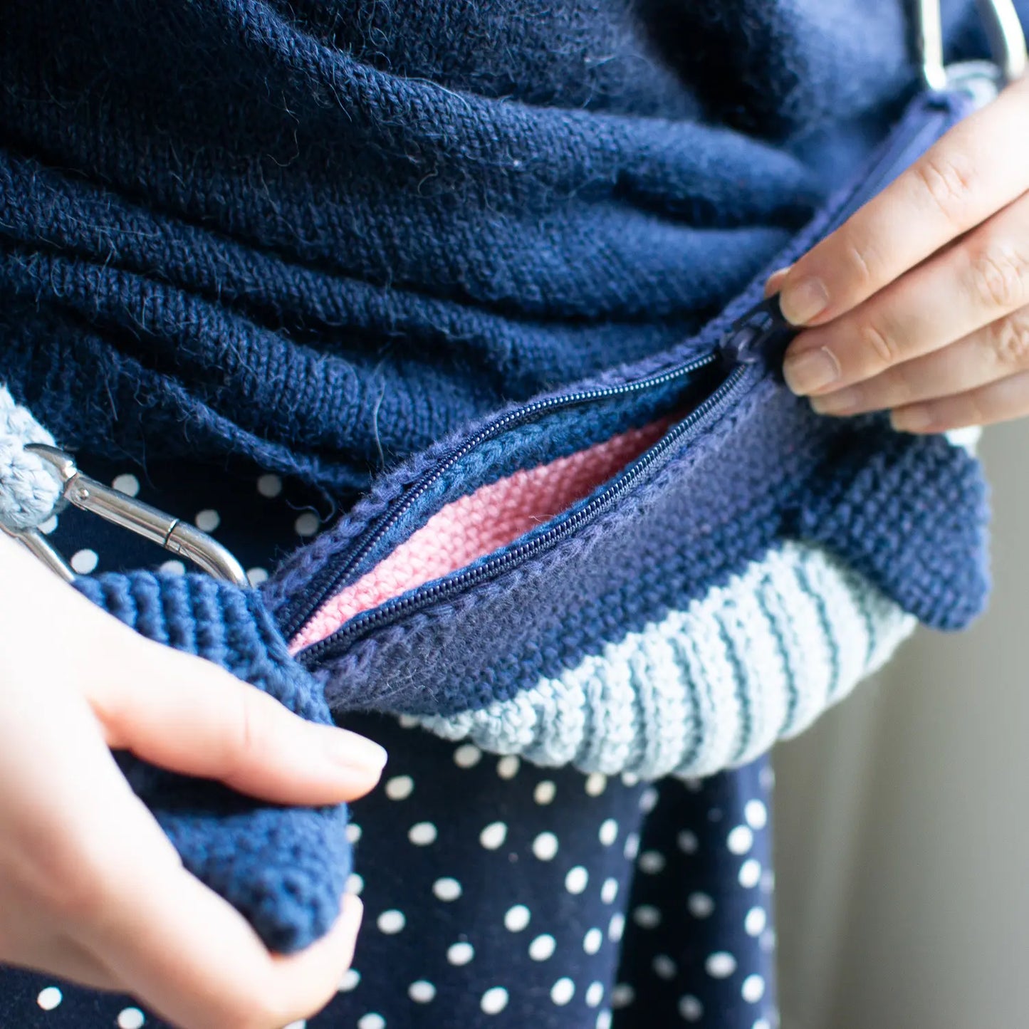 Wally the Whale bag & pouch | Crochet PDF pattern