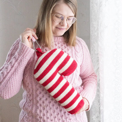 Candy Cane bag | Crochet PDF pattern