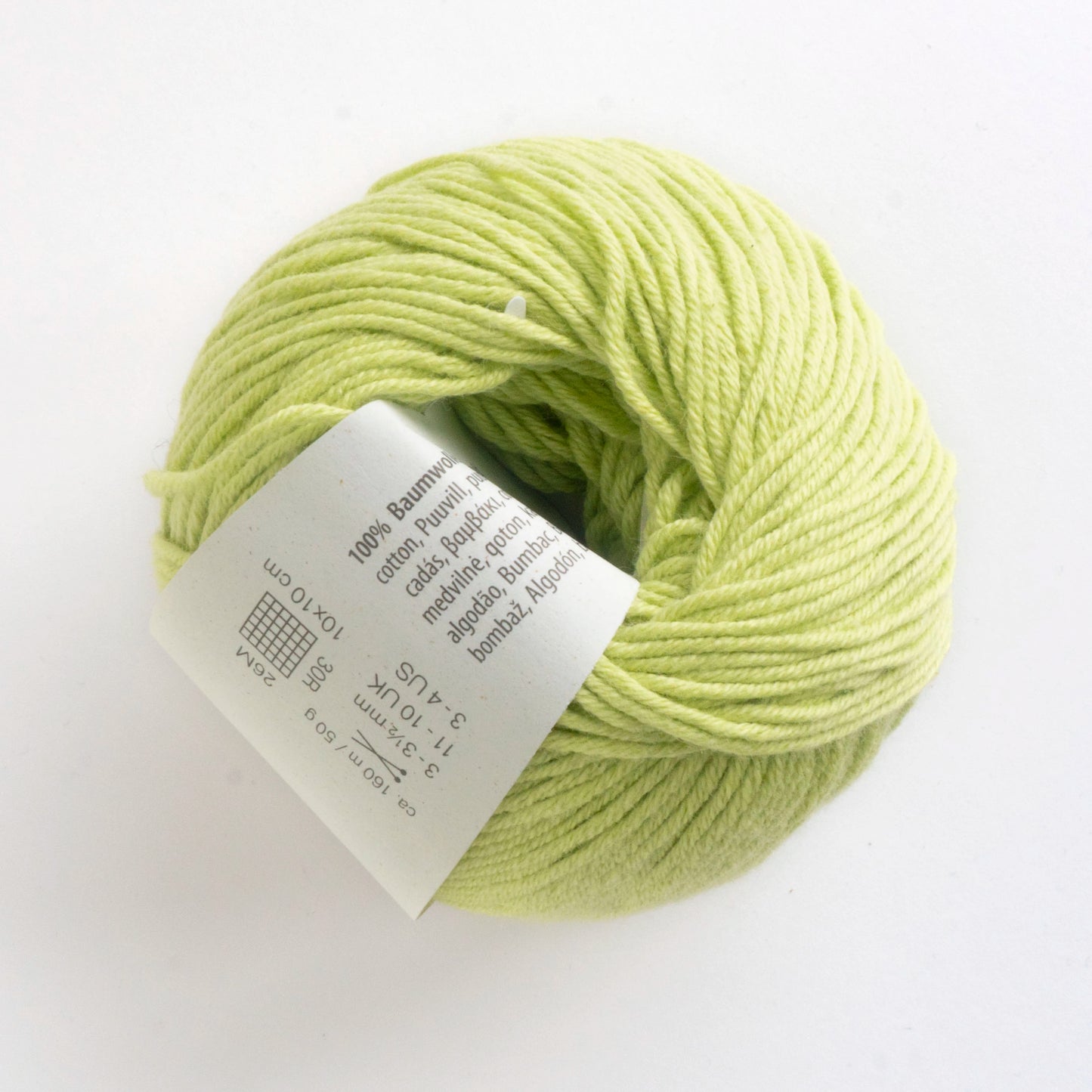 Alba | Organic 100% cotton yarn (GOTS certified)