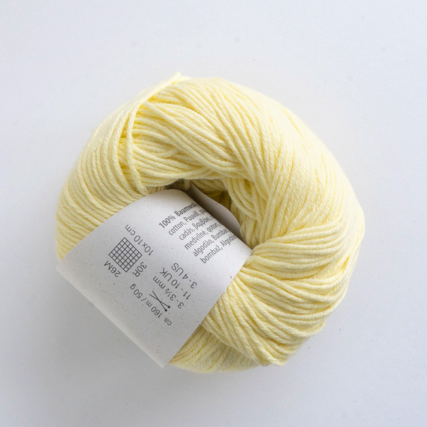 Alba | Organic 100% cotton yarn (GOTS certified)