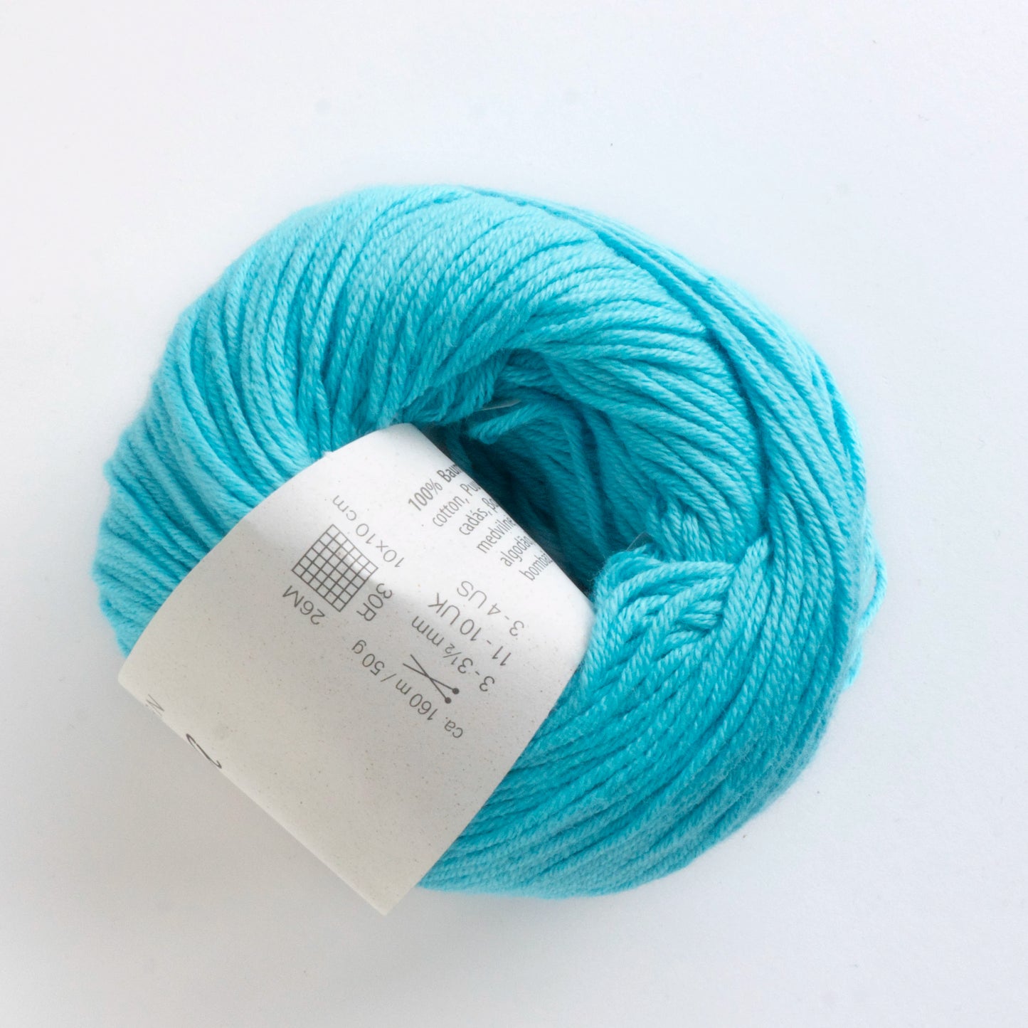 Alba | Organic 100% cotton yarn (GOTS certified)