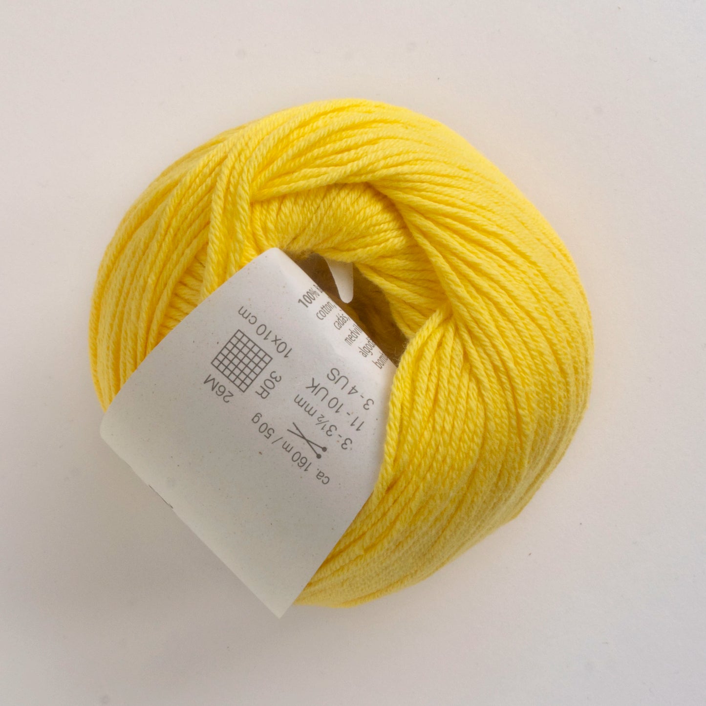 Alba | Organic 100% cotton yarn (GOTS certified)