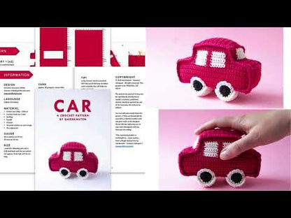 Car | crochet amigurumi PDF pattern