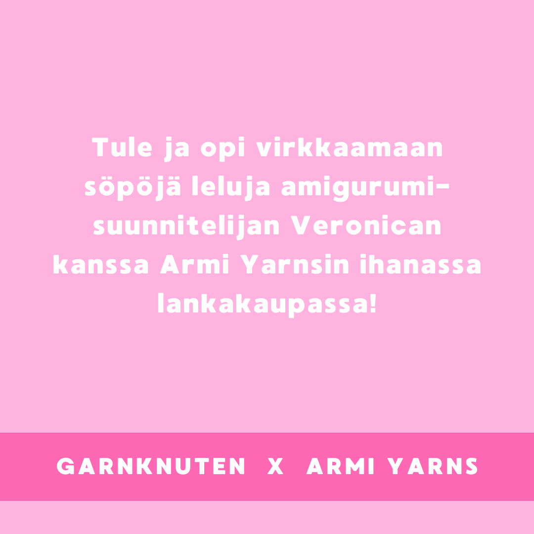 WORKSHOP | Virkatut amigurumi lelut (28/2 Helsinki)