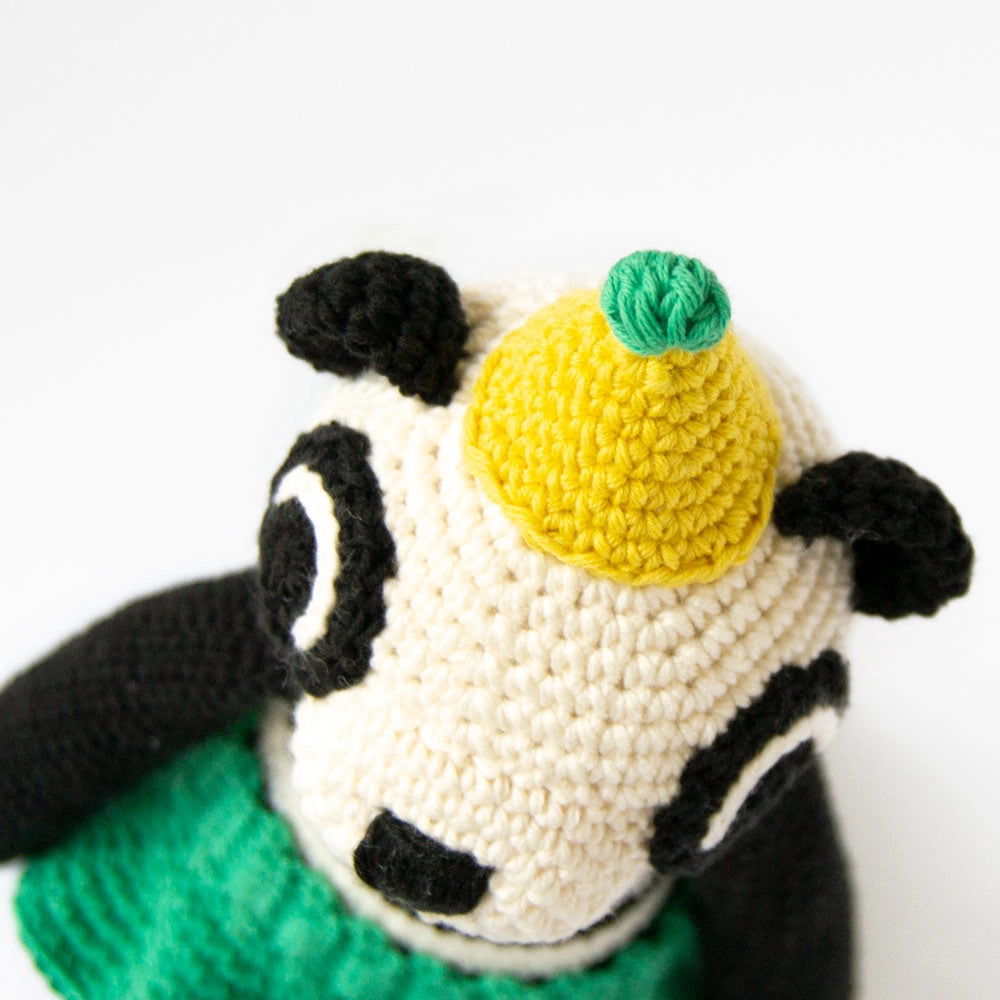 Klara the panda | crochet amigurumi PDF pattern