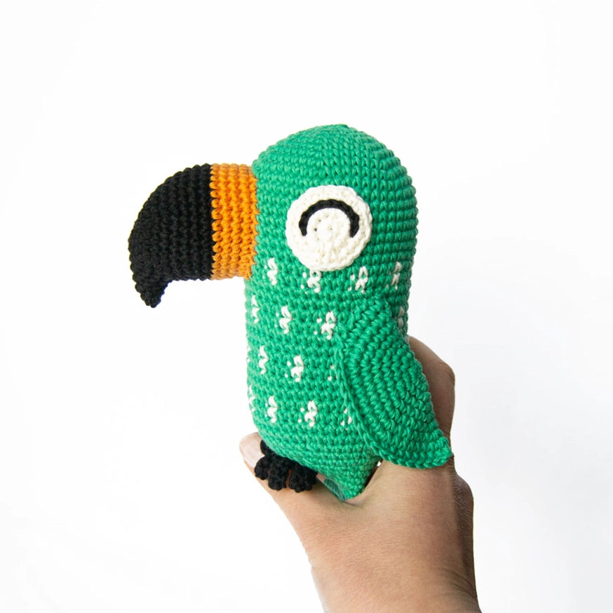 Polly the parrot | crochet amigurumi PDF pattern