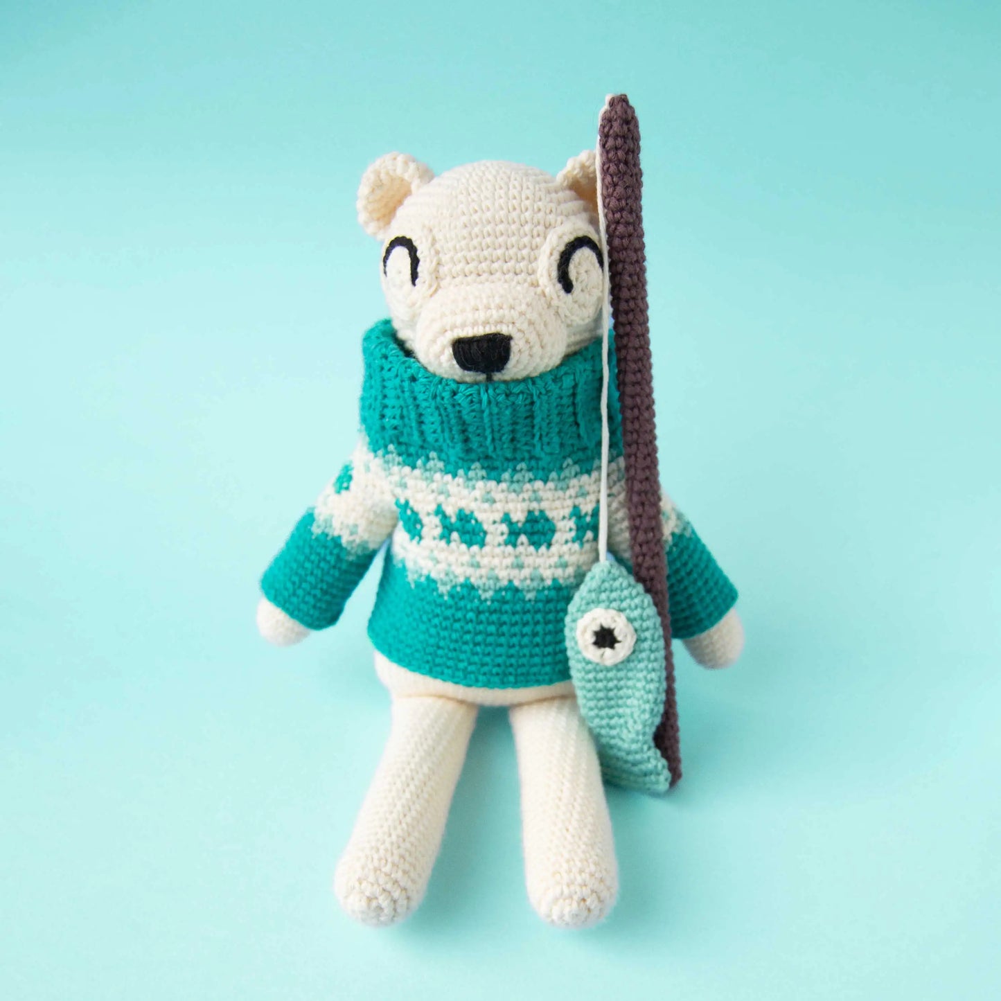 Nanoq the polar bear | Crochet amigurumi PDF pattern