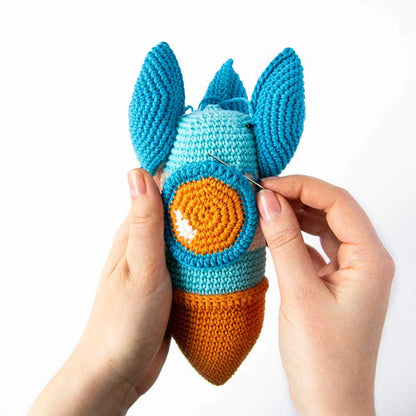 Rocket spaceship | Crochet amigurumi PDF pattern