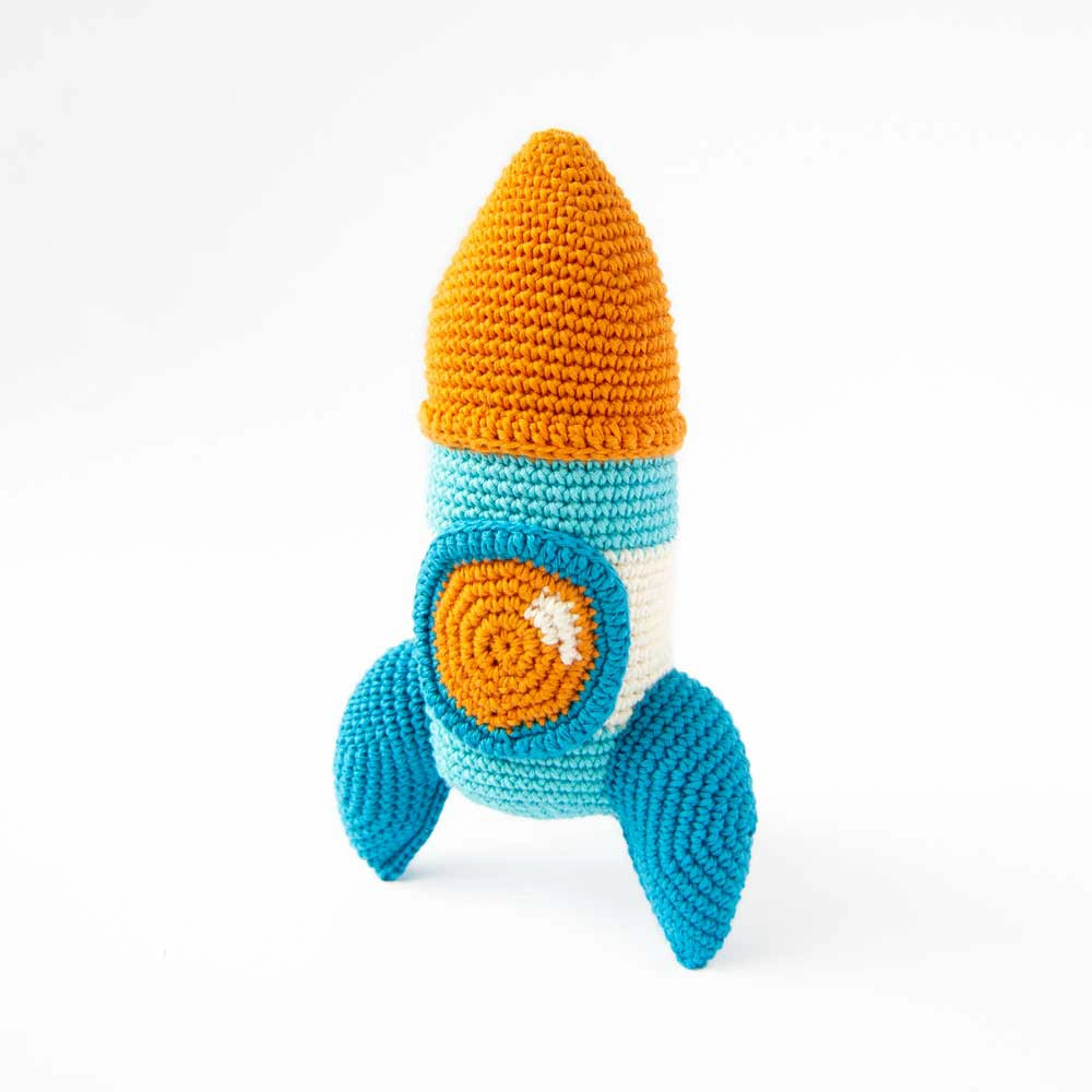 Rocket spaceship | crochet amigurumi PDF pattern